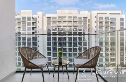 Apartment - Studio - 1 for rent in Azizi Riviera 47 - Azizi Riviera - Meydan One - Meydan - Dubai