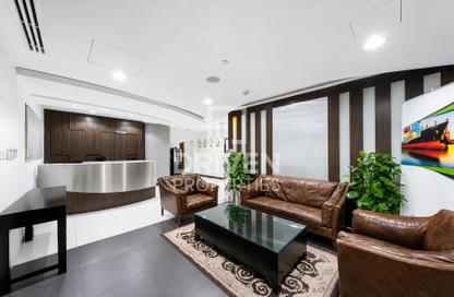Office Space - Studio - 2 Bathrooms for rent in The Prism - Business Bay - Dubai