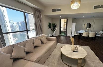 Apartment - 2 - 3 for rent in Bahar 1 - Bahar - Jumeirah Beach Residence - Dubai
