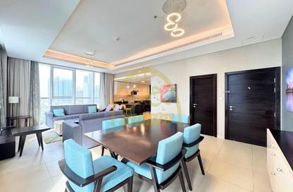 Apartment - 2 Bedrooms - 3 Bathrooms for rent in Al Jowhara Tower - Corniche Road - Abu Dhabi