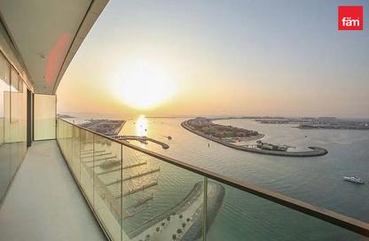شقة - 2 - 2 للايجار في برج Beach Vista 1 - بيتش فيستا - إعمار بيتشفرونت - دبي هاربور - دبي