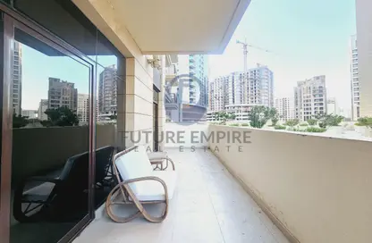 شقة - غرفة نوم - 2 حمامات للايجار في مبنى الرمال ريزيدنس آ - مساكن الرمال - الجداف - دبي