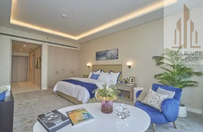 Apartment - Studio - 1 Bathroom for rent in The Palm Tower - Palm Jumeirah - Dubai