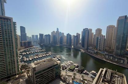Apartment - 3 Bedrooms - 4 Bathrooms for rent in Al Majara 1 - Al Majara Towers - Dubai Marina - Dubai