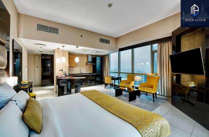 Apartment - Studio - 1 Bathroom for rent in Gevora Hotel - Sheikh Zayed Road - Dubai