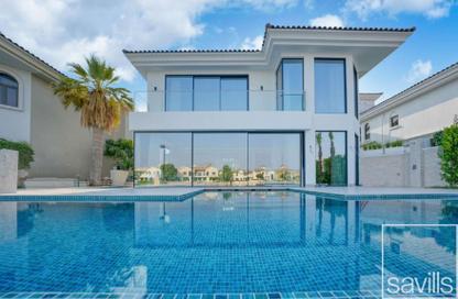 Villa - 5 Bedrooms - 7 Bathrooms for rent in Garden Homes Frond D - Garden Homes - Palm Jumeirah - Dubai