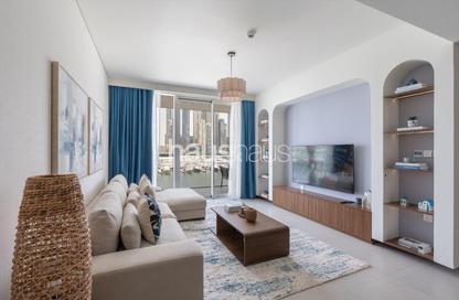 Apartment - 2 Bedrooms - 3 Bathrooms for rent in Beach Mansion Tower 1 - Beach Mansion - Emaar Beachfront - Dubai Harbour - Dubai