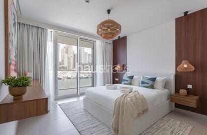 Apartment - 2 Bedrooms - 3 Bathrooms for rent in Beach Mansion Tower 1 - Beach Mansion - Emaar Beachfront - Dubai Harbour - Dubai