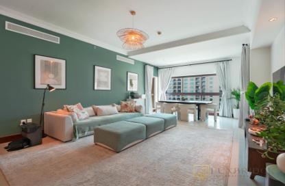 Apartment - 2 Bedrooms - 4 Bathrooms for rent in Golden Mile 7 - Golden Mile - Palm Jumeirah - Dubai