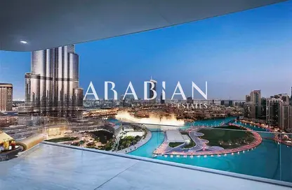 شقة - غرفة نوم - 2 حمامات للبيع في ذا سانت ريجيس ريزيدنسز – برج 1 - سانت ريجيس ريزيدنس - برج خليفة - وسط مدينة دبي - دبي
