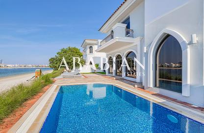 Villa - 5 Bedrooms - 6 Bathrooms for rent in Garden Homes Frond L - Garden Homes - Palm Jumeirah - Dubai