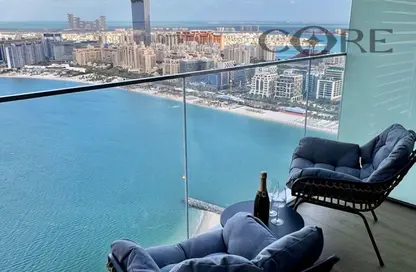 Apartment - 1 Bedroom - 1 Bathroom for rent in Palace Beach Residence Tower 2 - Palace Beach Residence - EMAAR Beachfront - Dubai Harbour - Dubai