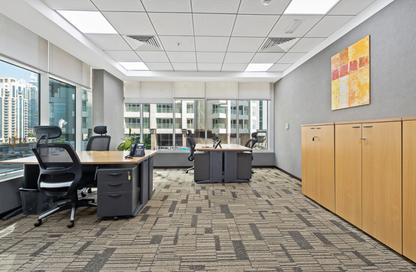 Office Space - Studio - 6 for rent in Clover Bay Tower - Business Bay - Dubai