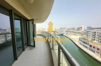 شقة - 2 غرف نوم - 4 حمامات للايجار في شقق امواج 1 - شاطئ الراحة - أبوظبي