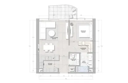 شقة - غرفة نوم - 1 حمام للبيع في سوليرا داون تاون مينا - ميناء العرب - راس الخيمة - رأس الخيمة