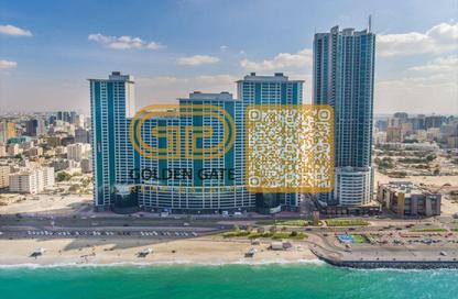 Apartment - Studio - 1 for rent in Ajman Corniche Residences - Ajman Corniche Road - Ajman Apartment - Studio - 1 for rent in Ajman Corniche Residences - Ajman Corniche Road - Ajman