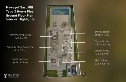 Villa - 4 - 6 for sale in Nawayef East - Al Hudayriat Island - Abu Dhabi