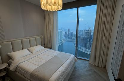 Apartment - 1 - 1 for rent in Peninsula Three - Peninsula - Business Bay - Dubai