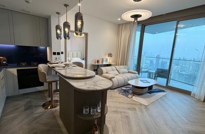 Apartment - 1 - 1 for rent in Peninsula Three - Peninsula - Business Bay - Dubai