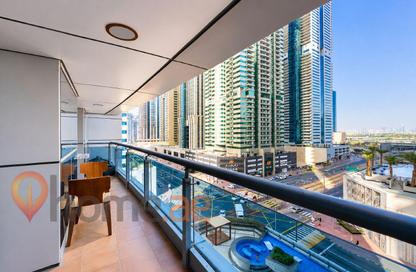 Apartment - 1 - 1 for rent in Princess Tower - Dubai Marina - Dubai