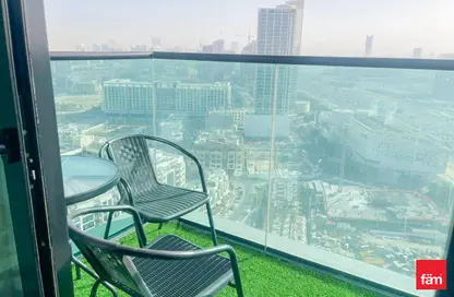 شقة - غرفة نوم - 2 حمامات للايجار في ذا سكوير تاور - الضاحية 13 - قرية جميرا الدائرية - دبي