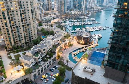 Apartment - 2 - 2 for rent in Marina Heights - Dubai Marina - Dubai