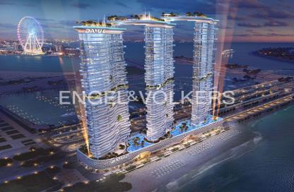 Apartment - 3 Bedrooms - 4 Bathrooms for sale in Tower A - Damac Bay - Dubai Harbour - Dubai
