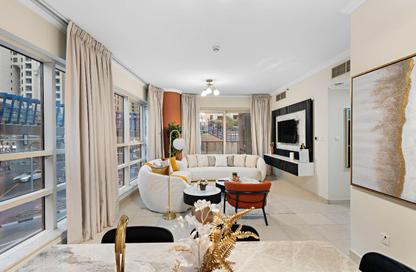Apartment - 1 Bedroom - 2 Bathrooms for rent in Marina Quays - Dubai Marina - Dubai