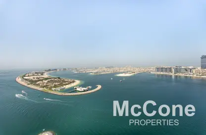 شقة - 3 غرف نوم - 4 حمامات للايجار في برج Beach Vista 1 - بيتش فيستا - إعمار بيتشفرونت - دبي هاربور - دبي