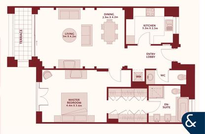 Apartment - 1 Bedroom - 2 Bathrooms for sale in Attareen Residences - The Old Town Island - Old Town - Downtown Dubai - Dubai Apartment - 1 Bedroom - 2 Bathrooms for sale in Attareen Residences - The Old Town Island - Old Town - Downtown Dubai - Dubai