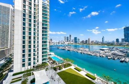 شقة - غرفة نوم - 2 حمامات للايجار في برج Marina Vista 1 - مارينا فيستا - إعمار بيتشفرونت - دبي هاربور - دبي