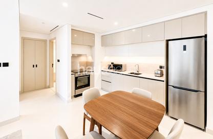 شقة - غرفة نوم - 2 حمامات للايجار في برج Marina Vista 1 - مارينا فيستا - إعمار بيتشفرونت - دبي هاربور - دبي