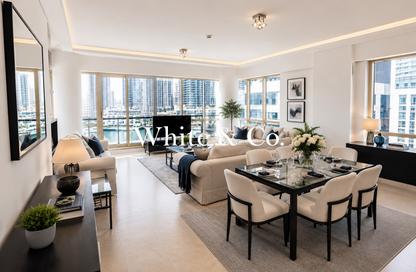 Apartment - 2 Bedrooms - 3 Bathrooms for sale in Al Majara 2 - Al Majara Towers - Dubai Marina - Dubai
