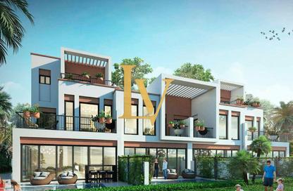 Townhouse - 4 Bedrooms - 4 Bathrooms for sale in Costa Brava 2 - Costa Brava - Damac Lagoons - Dubai