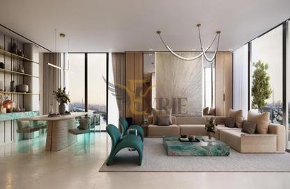 Apartment - Studio - 1 for sale in Binghatti Ghost - Dubai Healthcare City 2 - Al Jaddaf - Dubai Apartment - Studio - 1 for sale in Binghatti Ghost - Dubai Healthcare City 2 - Al Jaddaf - Dubai