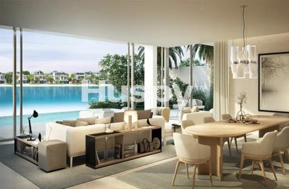 Villa - 5 - 6 for sale in Beach Collection Frond F - Beach Collection - Palm Jebel Ali - Dubai