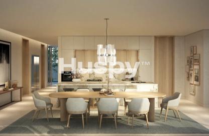 Villa - 5 - 6 for sale in Beach Collection Frond F - Beach Collection - Palm Jebel Ali - Dubai
