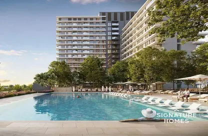 شقة - 2 غرف نوم - 1 حمام للبيع في برج نادي درايف أ - نادي درايف - دبي هيلز استيت - دبي