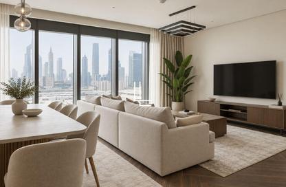 Apartment - 2 - 3 for rent in One Za'abeel The Residences - Zabeel 1 - Zabeel - Dubai