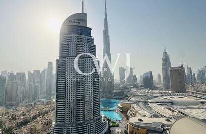 Apartment - 2 Bedrooms - 3 Bathrooms for rent in Boulevard Point - Downtown Dubai - Dubai