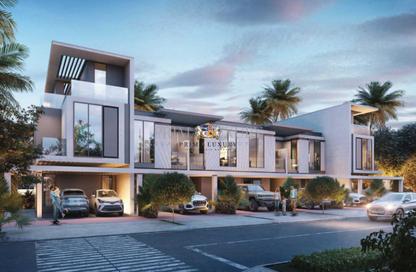 Townhouse - 4 Bedrooms - 4 Bathrooms for sale in FIJI at Damac Islands - DAMAC Islands - Dubai Townhouse - 4 Bedrooms - 4 Bathrooms for sale in FIJI at Damac Islands - DAMAC Islands - Dubai