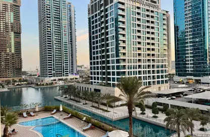 شقة - غرفة نوم - 2 حمامات للبيع في ليك فيو - (JLT) مجمع B - أبراج بحيرات الجميرا - دبي