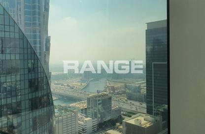 Office Space - Studio - 1 Bathroom for rent in The Prism - Business Bay - Dubai