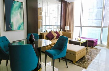 Apartment - 2 - 2 for rent in Upper Crest - Downtown Dubai - Dubai