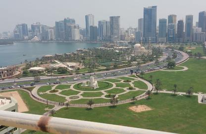 Apartment - 2 - 1 for rent in Jamal Abdul Nasser Street - Al Majaz - Sharjah