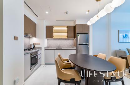 Apartment - 1 - 1 for rent in Grand Bleu Tower 1 - Grand Bleu - Emaar Beachfront - Dubai Harbour - Dubai