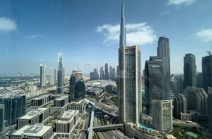 شقة - 2 غرف نوم - 2 حمامات للايجار في 48 برج جيت - برج دبي - وسط مدينة دبي - دبي