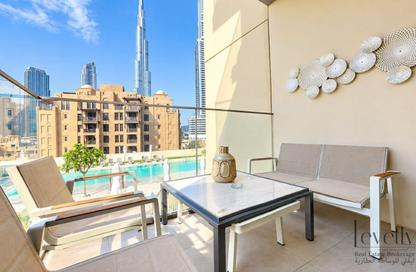 Apartment - 2 - 2 for rent in Burj Royale - Downtown Dubai - Dubai