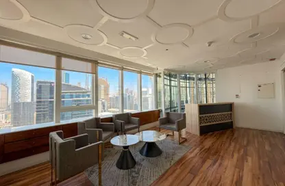 Office Space - Studio - 4 Bathrooms for rent in The Citadel Tower - Business Bay - Dubai