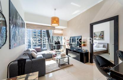 Apartment - 1 Bedroom - 2 Bathrooms for sale in Silverene Tower B - Silverene - Dubai Marina - Dubai
